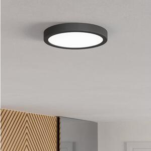 Eglo 901298-LED Str. svíti. FUEVA LED/11,5W/230V 2700/4000/6500K pr.21,1cm černá