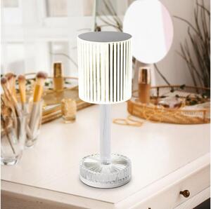 Eglo 75817 - LED RGB Stmívatelná nabíjecí stolní lampa LUCIGNANO LED/800mAh čirá