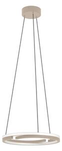 Eglo 901824 - LED Stm. lustr na lanku MEZZOMONTE 2xLED/20W/230V béžová + DO