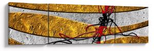 Abstraktní obraz (170x50 cm)