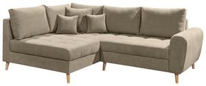 ROHOVÁ SEDAČKA, textil, kompozitní dřevo, pískové barvy MID.YOU - Sedací soupravy, Online Only