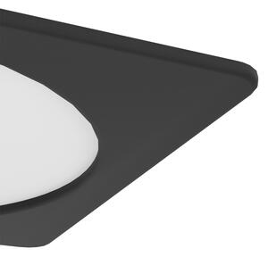 Eglo 901393 - LED Podhledové svítidlo FUEVA LED/18,5W/230V 21,6x21,6 cm černá