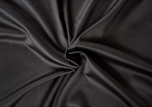 Kvalitex Saténové prostěradlo Luxury collection černá, 80 x 200 cm