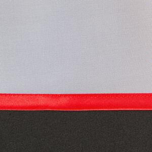 Voálová záclona Lifta-červená 160x300