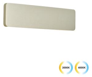 LED Nástěnné svítidlo KELDA LED/12W/230V 3000K/4000K stříbrná