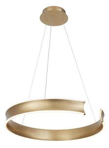 LED Lustr na lanku MARLEN LED/36W/230V zlatá