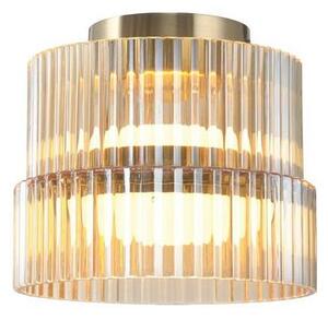 LED Stropní svítidlo LUXE LED/12W/230V pr. 14,8 cm mosaz