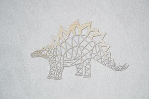 Stegosaurus Velikost: 30 cm, Barva pozadí: Bez pozadí, Barva obrysu: Přírodní