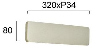 LED Nástěnné svítidlo KELDA LED/12W/230V 3000K/4000K stříbrná