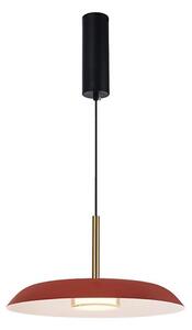 LED Lustr na lanku NUDO LED/11W/230V 3000/4000/6000K červená