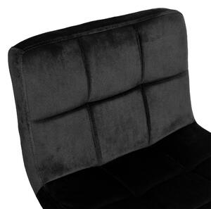 ViaDomo Via Domo - Barová židle Tavolla - černá - 40x107 cm