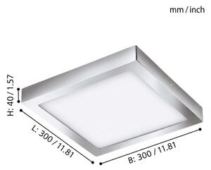 Eglo 33668-LED RGBW Stmívatelné koupelnové svítidlo FUEVA-C 21W/230V 30x30cm