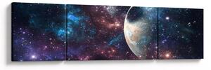Obraz vesmíru (170x50 cm)