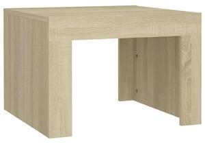 Konferenční stolek dub sonoma 50 x 50 x 35 cm dřevotříska