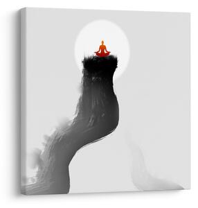 Obraz - Meditace na vrcholu (30x30 cm)