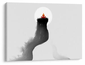 Obraz - Meditace na vrcholu (70x50 cm)