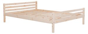 POSTEL, 140/200 cm barvy borovice MID.YOU - Jednolůžkové postele, Online Only