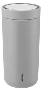 Termohrnek To Go Mat Light Grey 0,4 l Stelton