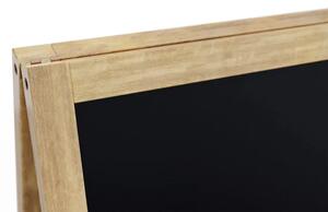 Allboards reklamní áčko s křídovou tabulí 100x60 cm-přírodní rám,PK75NAT