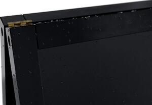 Allboards, Reklamní áčko s křídovou tabulí 100x60 cm - voděodolné černý rám,PK75WRBK