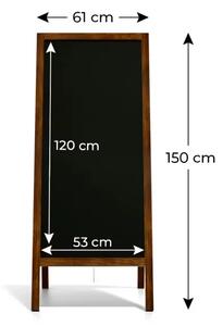 Allboards, Reklamní áčko s křídovou tabulí Allboards Reklamní áčko s křídovou tabulí 150x61cm - voděodolnécm - voděodolné,PK126WR