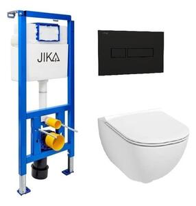 Závěsný WC set do lehkých stěn / předstěnová Jika Mio-N KMPLMODUL