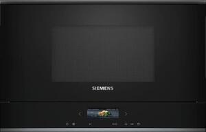 Vestavná mikrovlnná trouba Siemens s grilem černá BE732L1B1