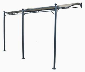 Pergola, tkanina 3 x 4 metry - krémová barva, polyester - voděodolná