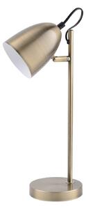 Stolní lampa Halo Design, YEP, Bronzová / starobylá mosaz, Obývací pokoj, Kov, Design