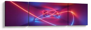 Obraz moderní abstrakce (170x50 cm)