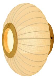 Stropní Lampa Halo Design, BALLON, stmívatelné, Béžová, Obývací pokoj, Tkanina / Textil, Design