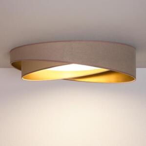 BRILAGI- LED Stropní svítidlo VELVET TWIST LED/24W/230V 4000K pr. 55 cm béž./zl