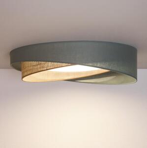 BRILAGI-LED Stropní svítidlo VELVET TWIST LED/24W/230V 4000K pr. 55 cm zel./béž