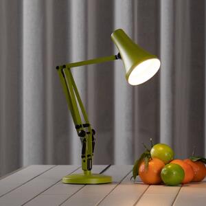 Anglepoise LED stolní lampa 90 MINI VIVID, zelená, USB, stmívatelný, Zelená, Pracovna / kancelář, Hliník, Industriální design, stojací lampa