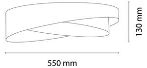 BRILAGI - LED Stropní svítidlo VELVET TWIST LED/24W/230V 4000K pr. 55 cm béžová