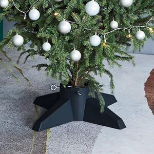 Stojan na vánoční stromek zelený 55,5 x 55,5 x 15 cm