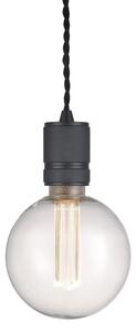 Závěsná svítidlo Halo Design, HALO, stmívatelné, Černá, Obývací pokoj, Hliník, Design