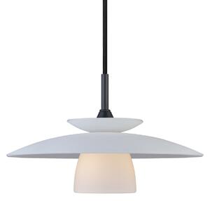Závěsná svítidlo Halo Design, SCANDIC, stmívatelné, Bílá, Obývací pokoj, Sklo, Design