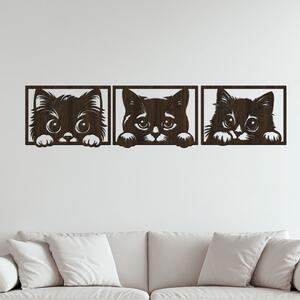 Dřevěný obraz MOUREK Zvolte barvu dekoru: Wenge | Rozměry (cm): 105x25