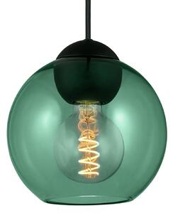Závěsná svítidlo Halo Design, BUBBLES, stmívatelné, Zelená, Obývací pokoj, Sklo, Design