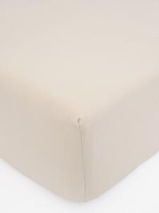 MK Lůžkoviny Jersey prostěradlo do postýlky Classic 60 x 120 cm – přírodní