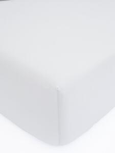 MK Lůžkoviny Jersey prostěradlo do postýlky Classic 60 x 120 cm – světle šedá