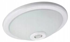 ECOLIGHT LED stropní svítidlo 2xE27 s pohybovým senzorem - sklo