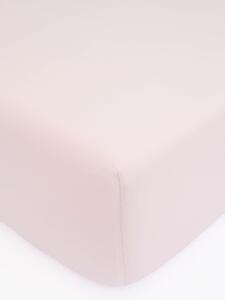 MK Lůžkoviny Jersey prostěradlo do postýlky Classic 60 x 120 cm – starorůžová
