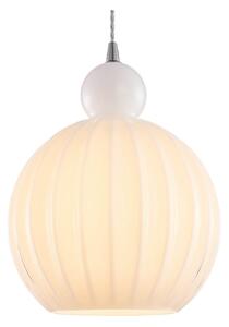 Závěsná svítidlo Halo Design, BALL BALL, stmívatelné, Bílá, Obývací pokoj, Sklo, Design
