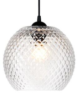 Závěsná svítidlo Halo Design, NOBB, stmívatelné, Transparentní, Obývací pokoj, Sklo, Design
