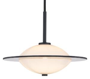 Závěsná svítidlo Halo Design, ORBIT, stmívatelné, Černá, Obývací pokoj, Sklo, Design