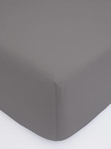 MK Lůžkoviny Jersey prostěradlo do postýlky Classic 60 x 120 cm – tmavě šedá