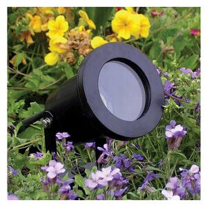 BERGE LED zahradní lampa - vestavěný reflektor GU10 - IP65 - černá