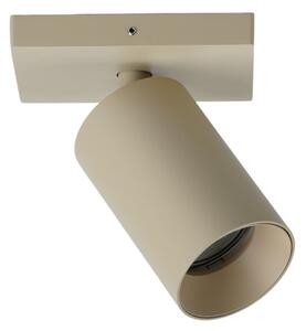Stropní Lampa ANTIDARK, SpotOn1, stmívatelné, Béžová, Obývací pokoj, Kov, Moderní